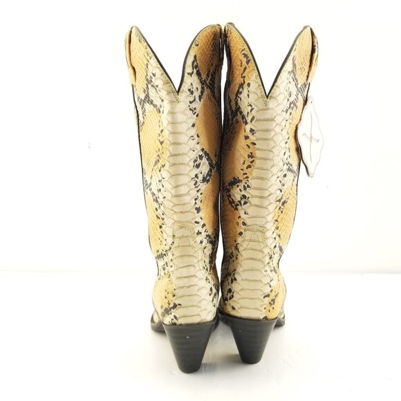 Twisted X Women's  Simulated Snake Skin Cowboy Western Boots Size 7.5B - Picture 9 of 16